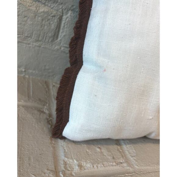 Vintage Cross Stitch A, B, C Pillow Tree Squirrel - Picture 5 of 5